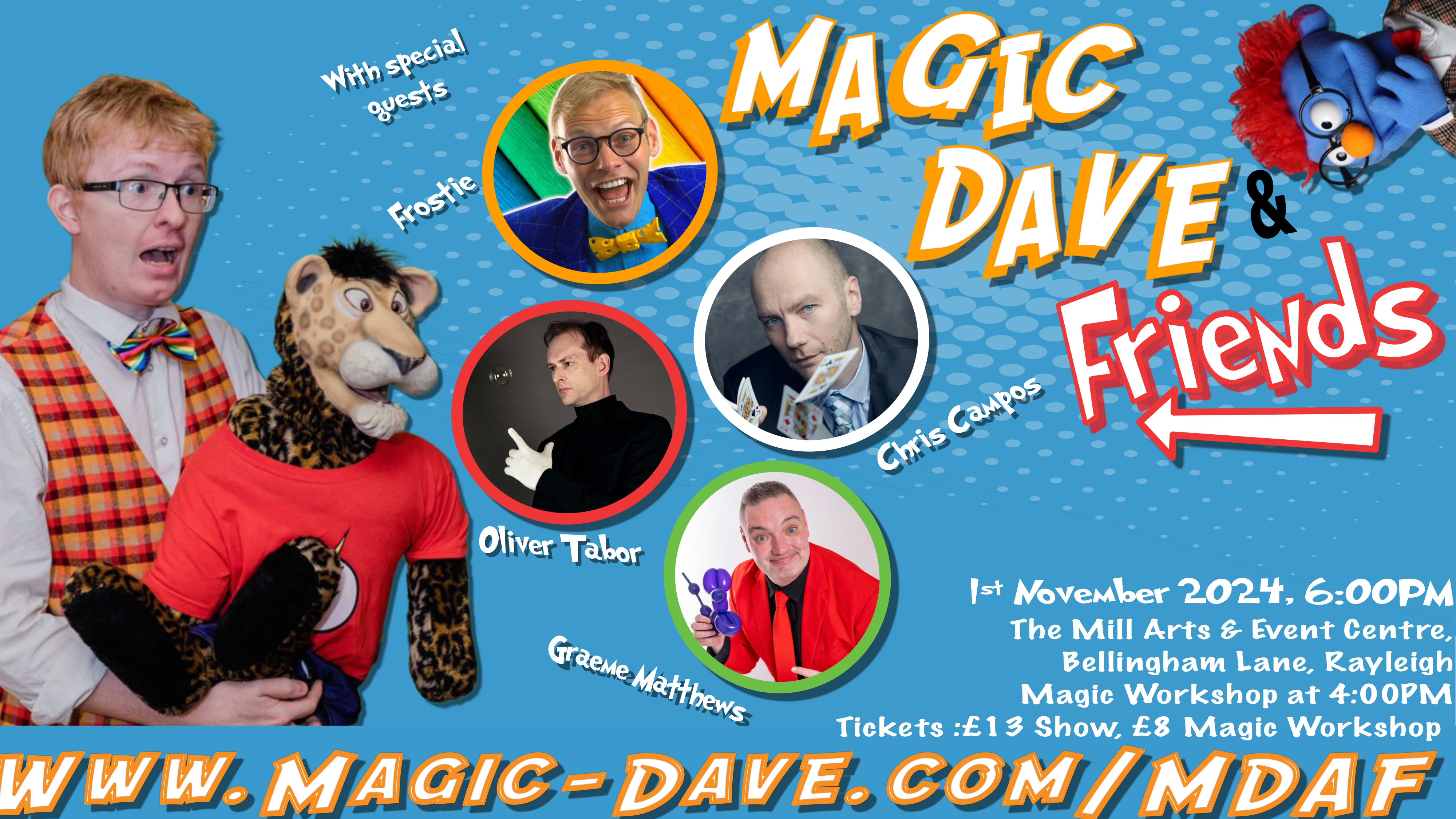 Magic Dave & Friends Poster