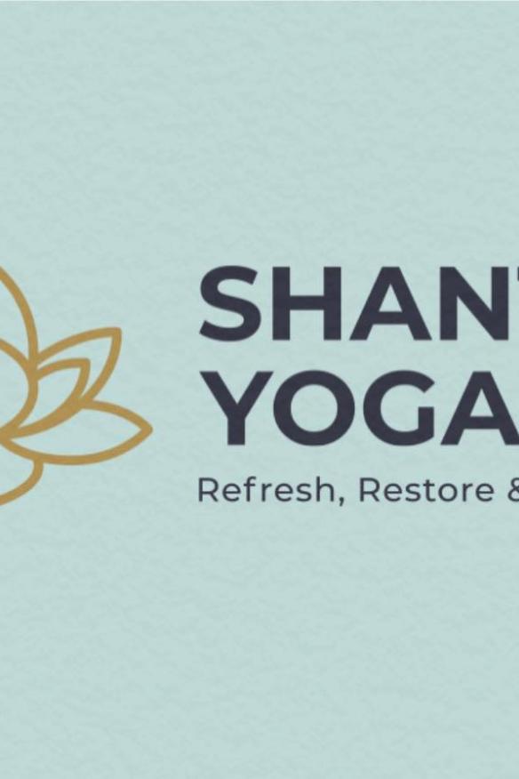 Shanti Yoga Poster