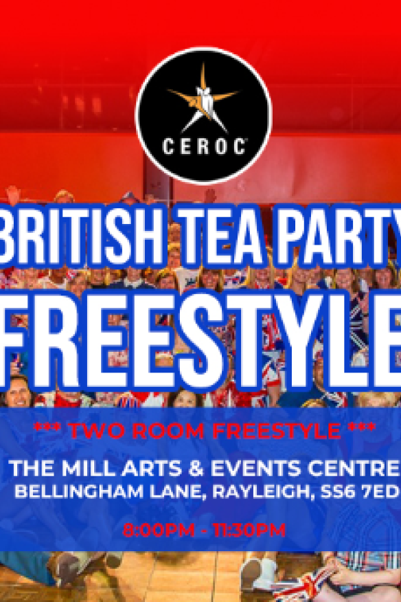 British Tea Party Freestyle Poster