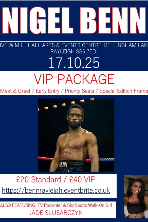 Nigel Benn Poster