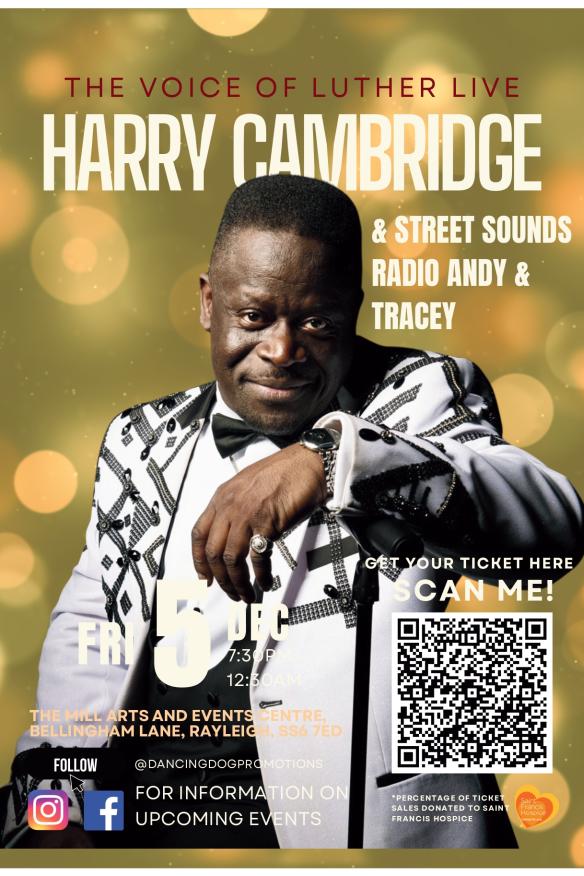 Harry Cambridge the "Voice of Luther Live" - Uk's No 1 Tribute to Luther Vandross Poster