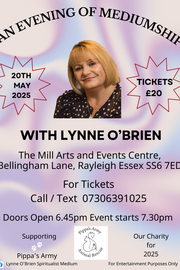 An Evening of Mediumship Poster