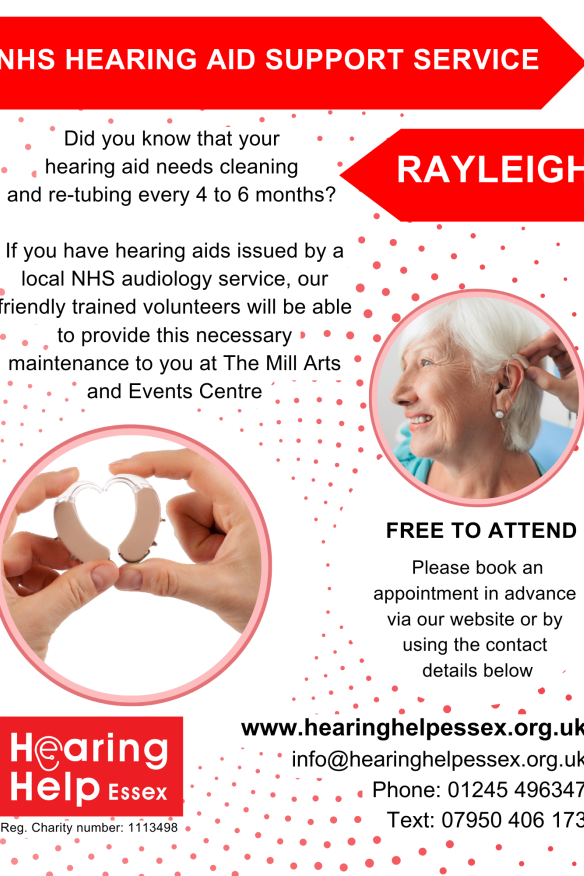 Hearing Aid Support Service Poster