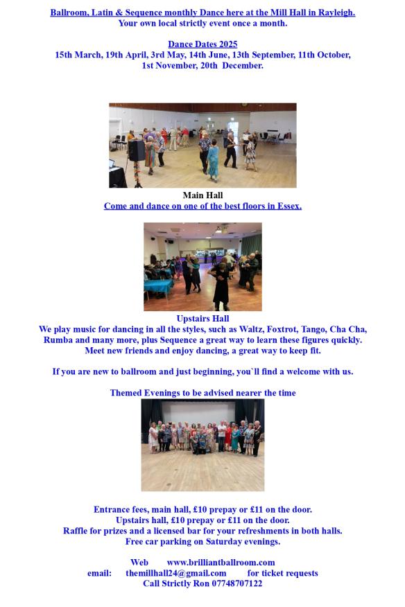 Ballroom, Latin & Sequence Dance Poster