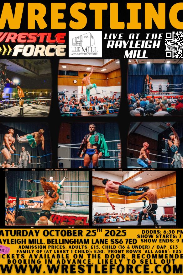 WrestleForce Oct 25 Poster