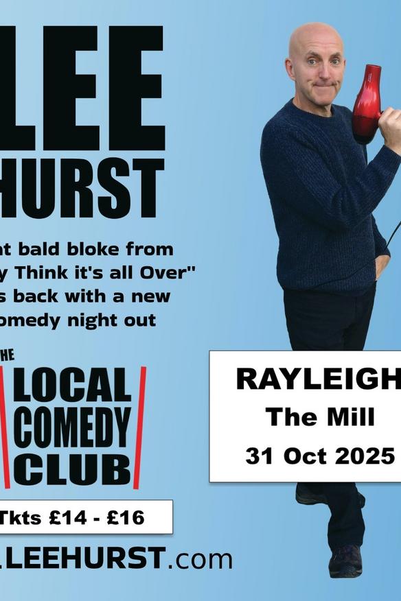Poster of Lee Hurst for 31 October show 