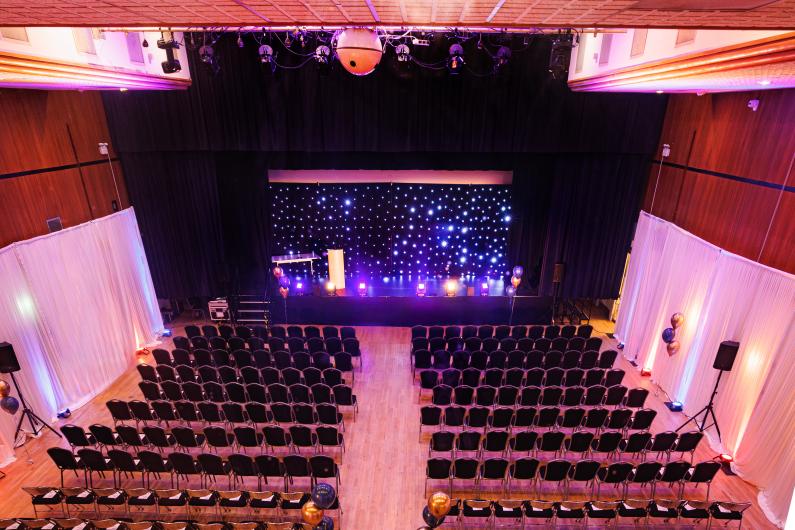 The Main Hall Theatre Style 