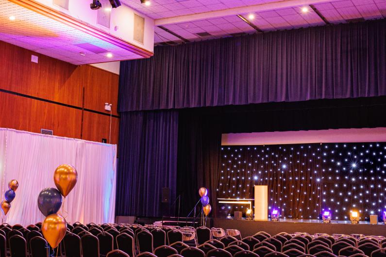 The Main Hall Theatre Style 