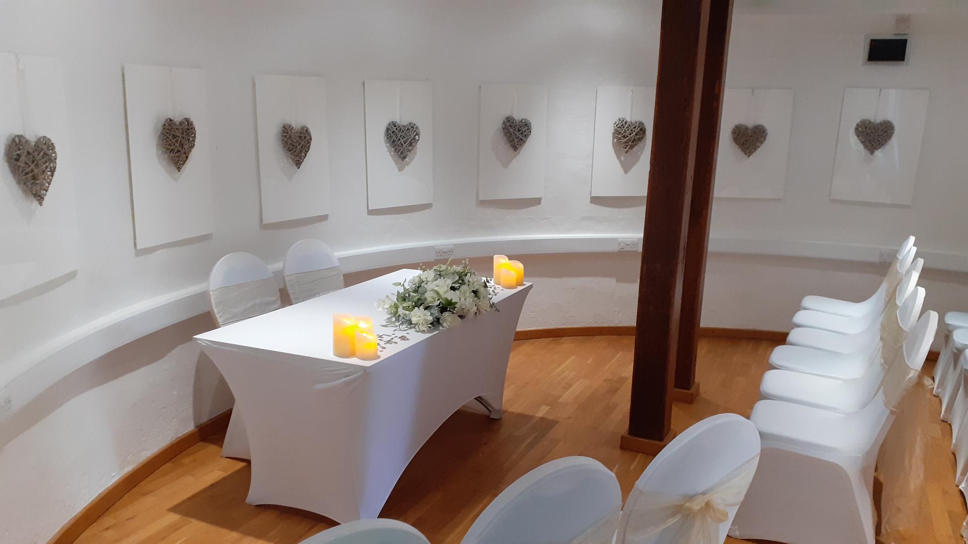 Internal photo of Ceremony Room