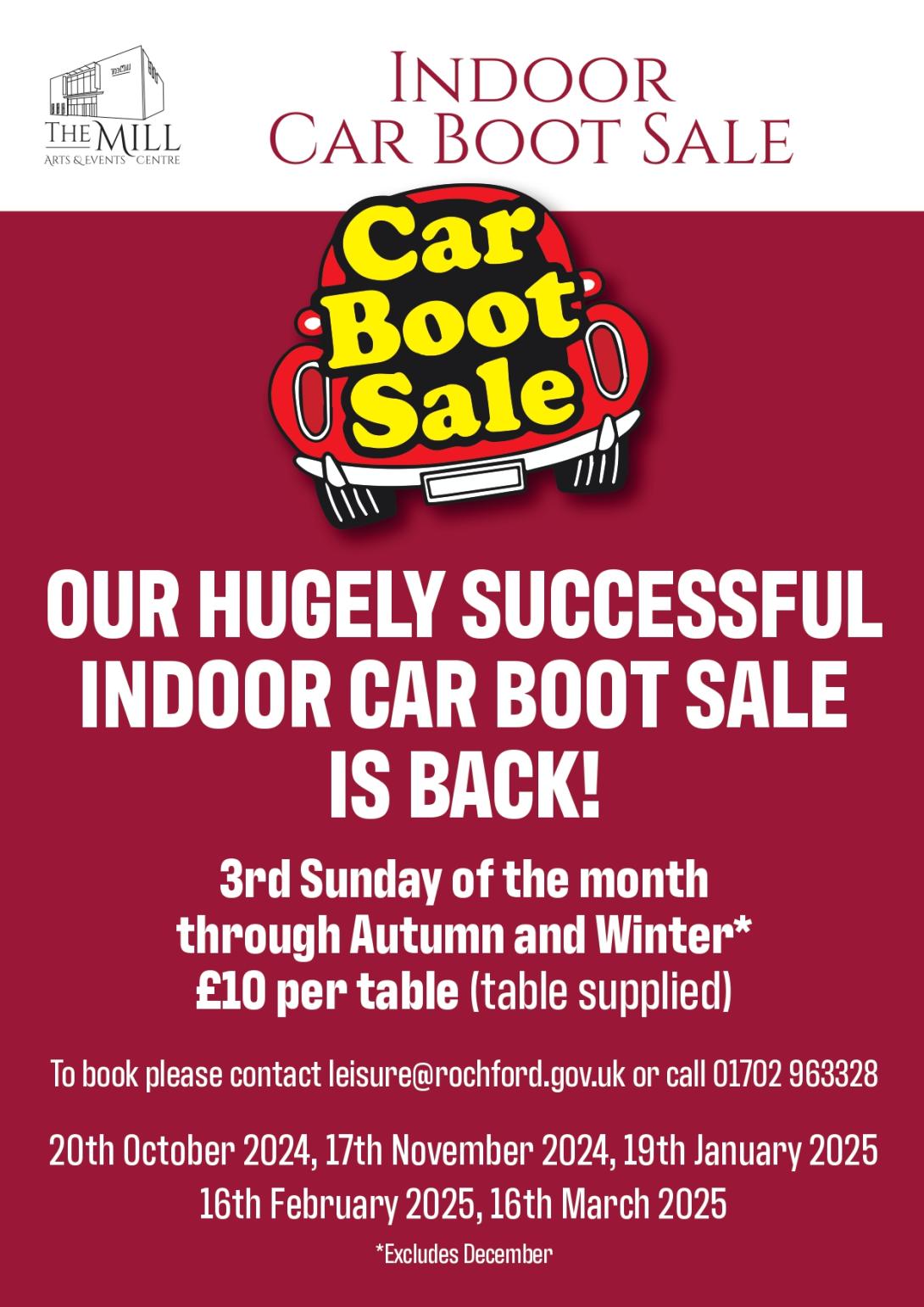 Boot Sale Poster