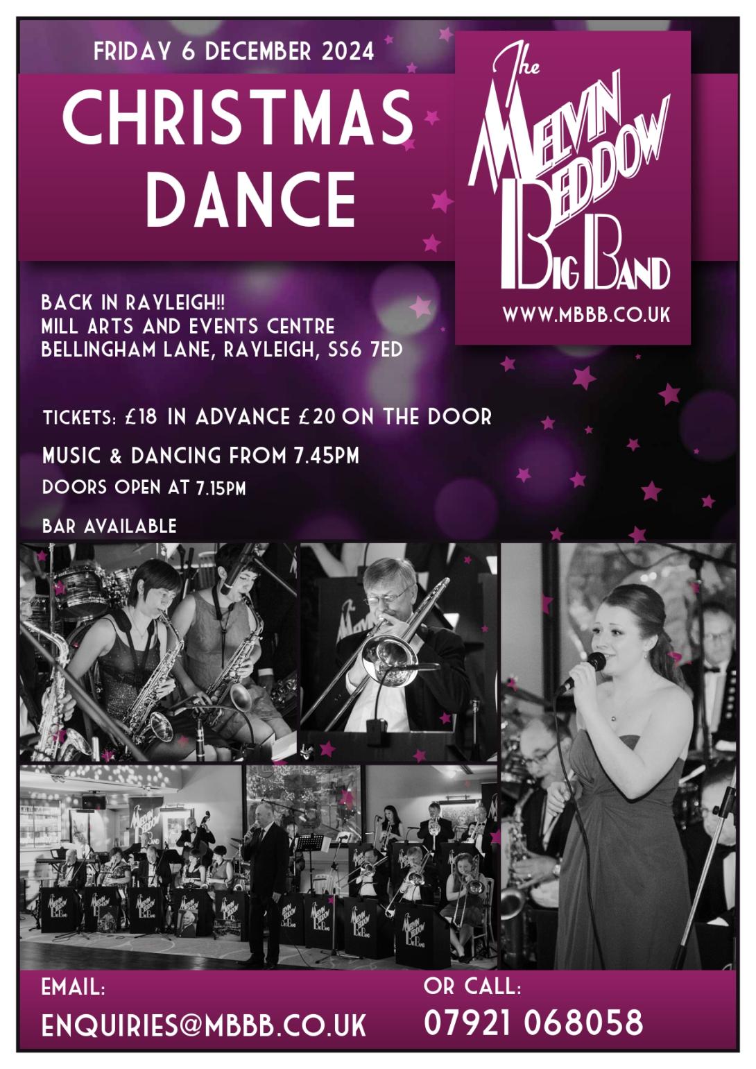 Melvin Beddow Big Band Poster