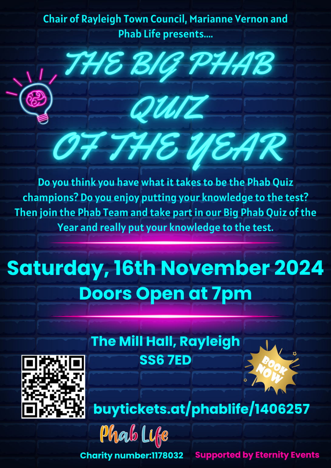 The Big Phab Quiz of the Year Poster