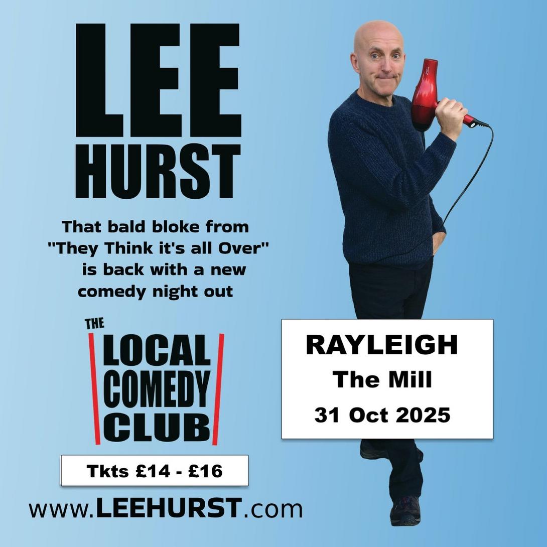 Poster of Lee Hurst for 31 October show 