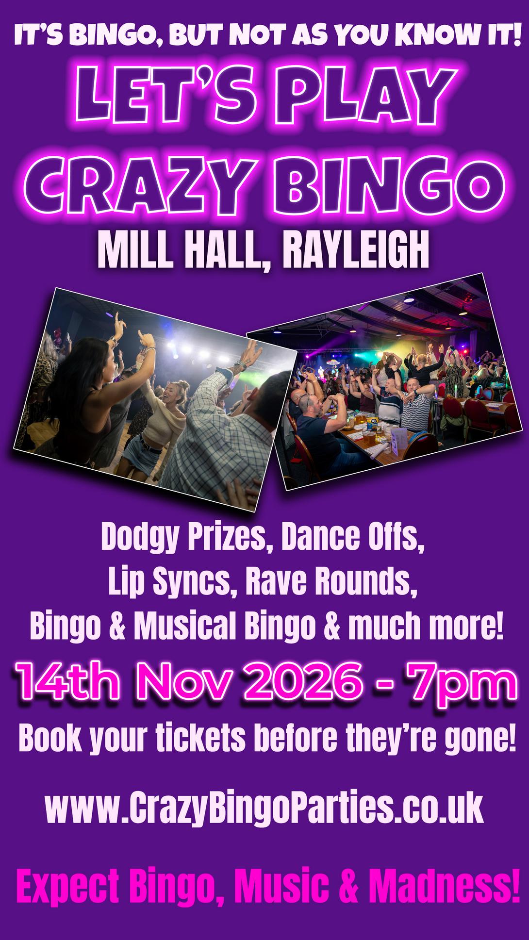 Let's Play Crazy Bingo!