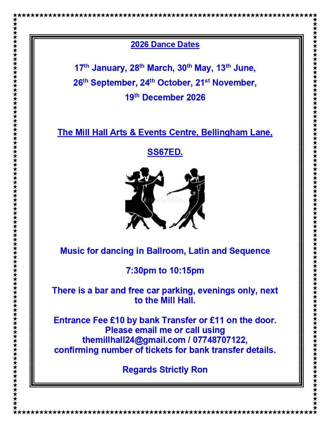 2026 Poster - Ron Lyall